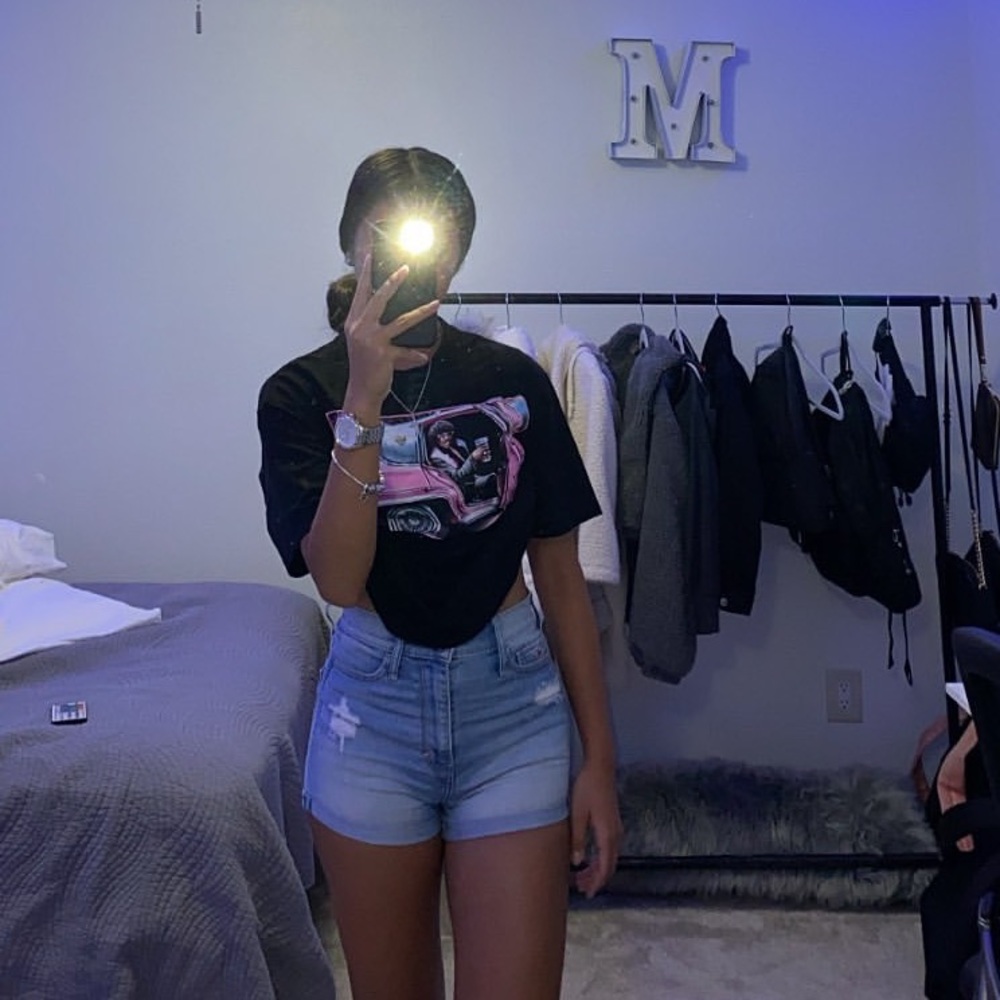 Hollister high waisted shorts